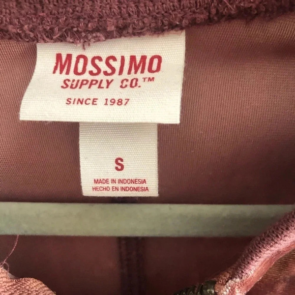 Mossimo velour zip up - Picture 2 of 4